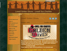 Tablet Screenshot of lowellgoldengloves.com